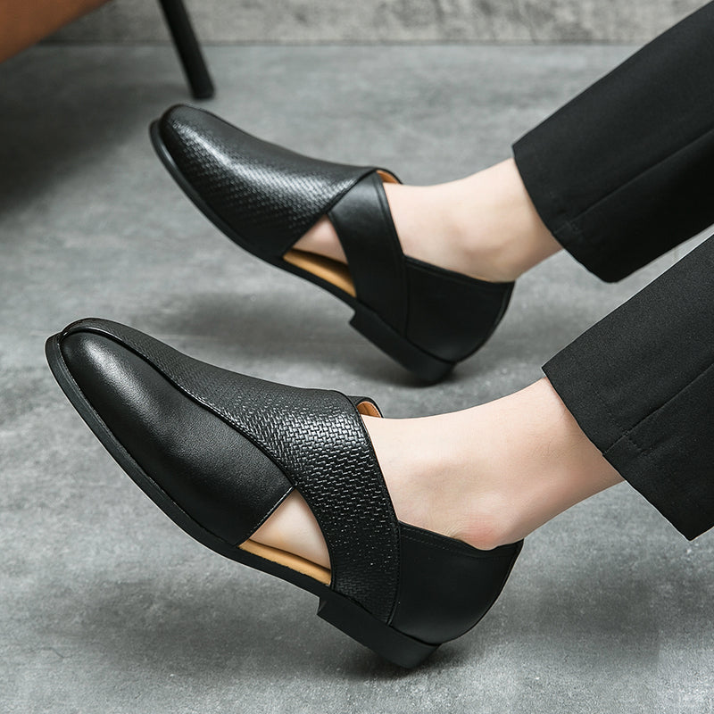 Loafers in Leather Vintage