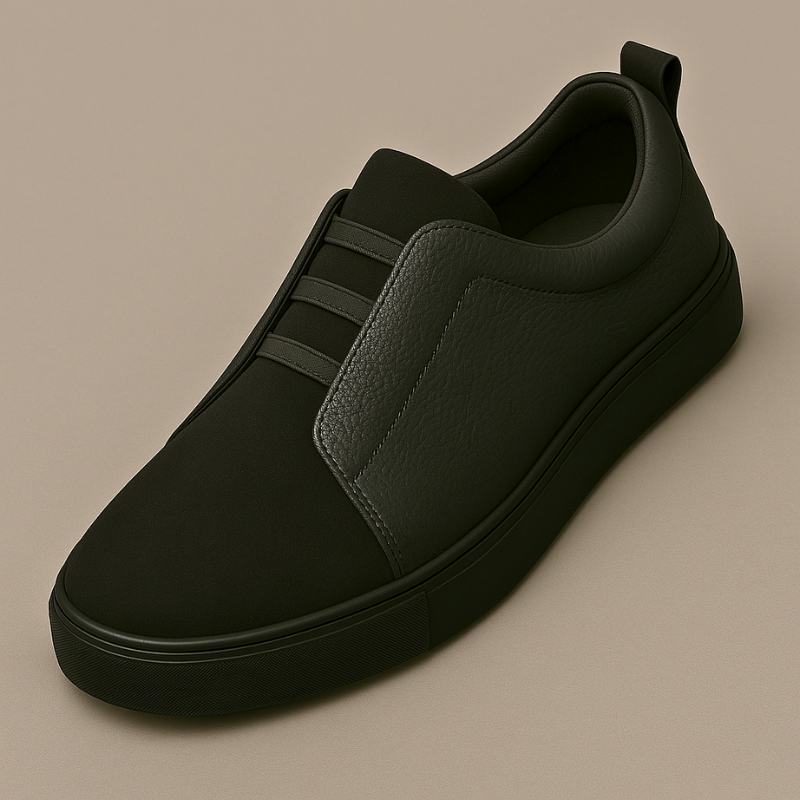 Baskets en cuir premium