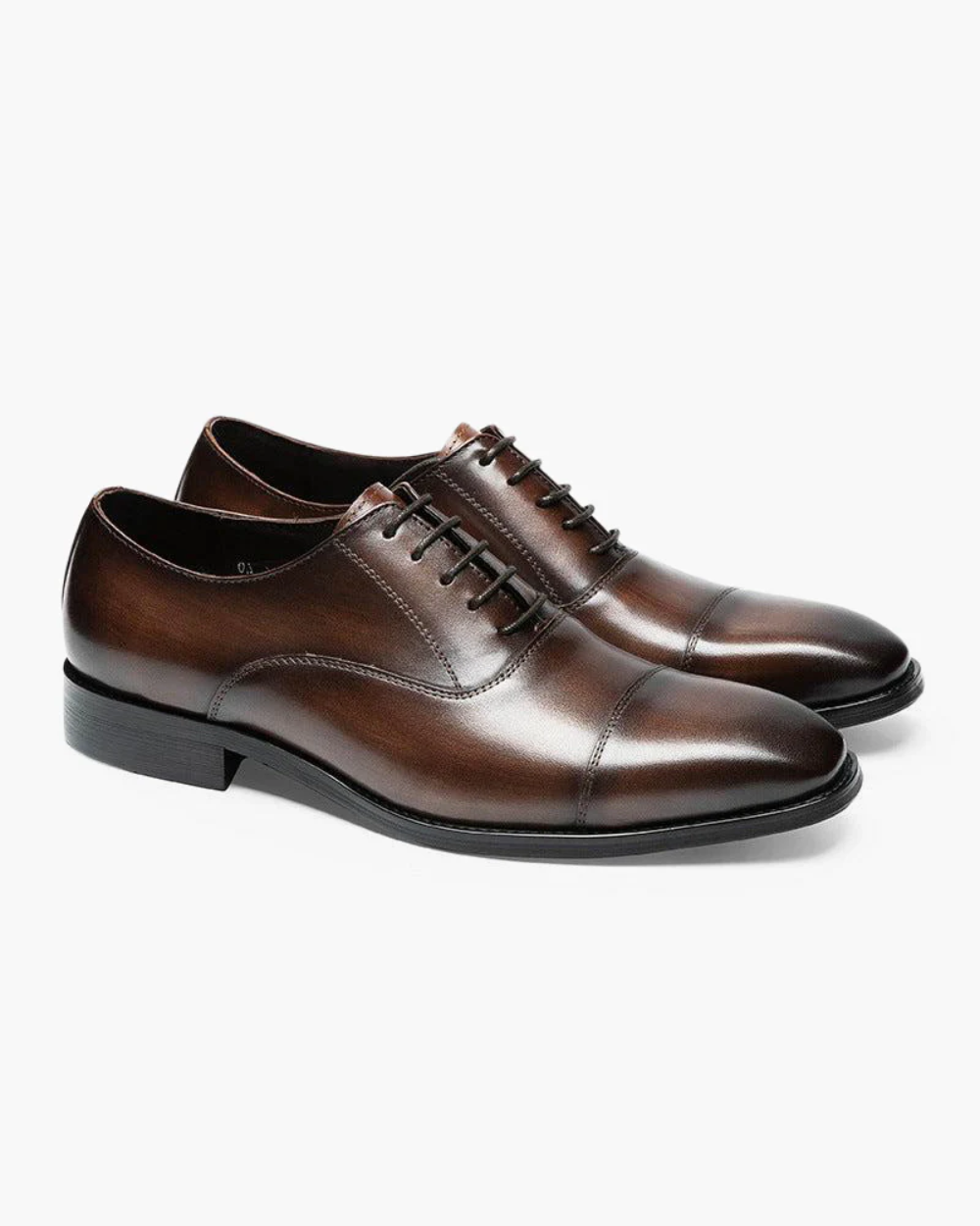 Shoes of City in Leather