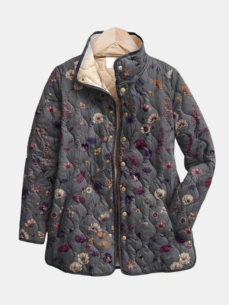 | Quilted Jacket with Dried Flowers Nathalie