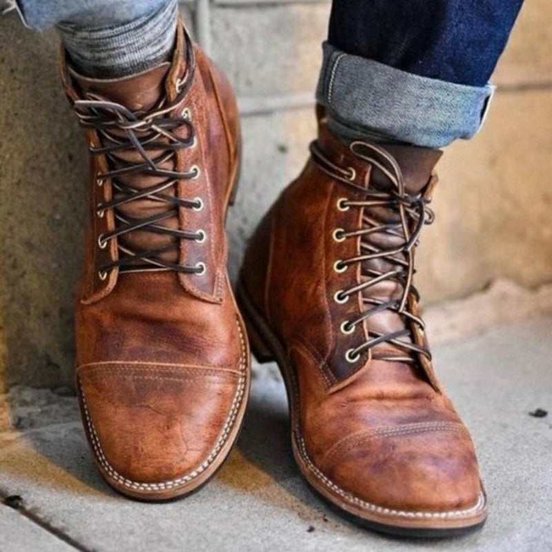 Bottes in Leather Elegantes