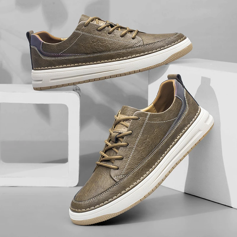 Sneakers in Leather Classic