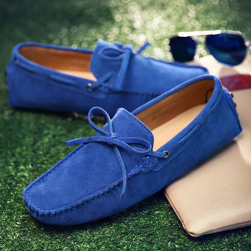 Loafers in Suede Casual Summer