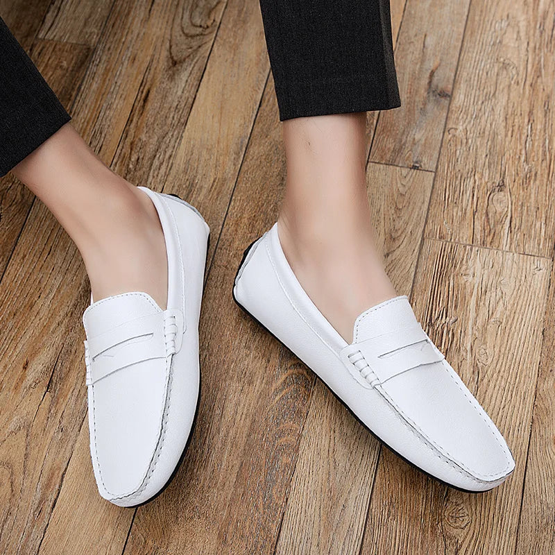 Loafers in Leather Casual Summer