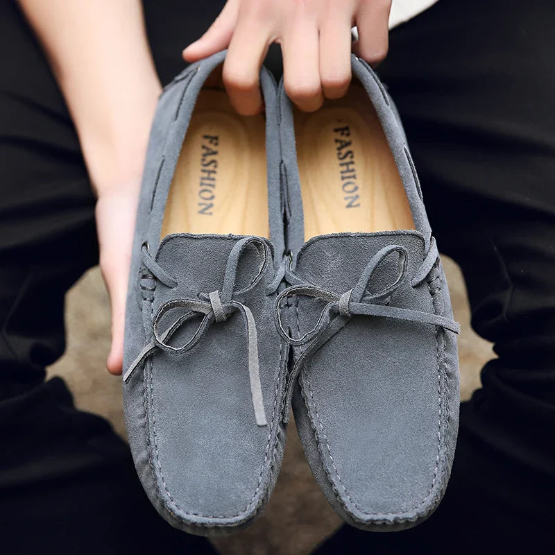 Loafers in Suede Casual Summer