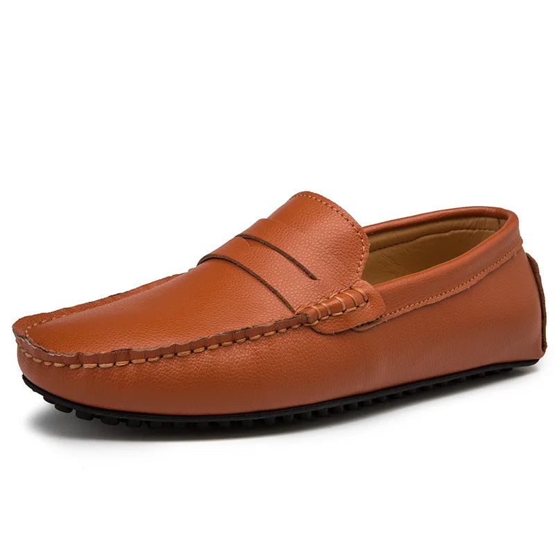 Loafers in Leather Casual Summer
