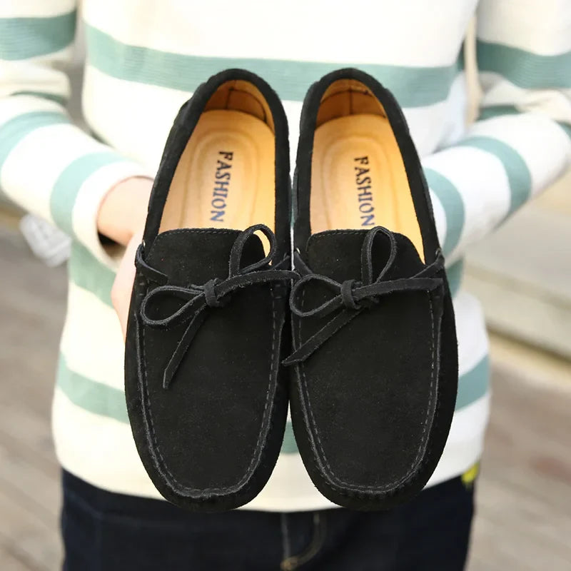 Loafers in Suede Casual Summer