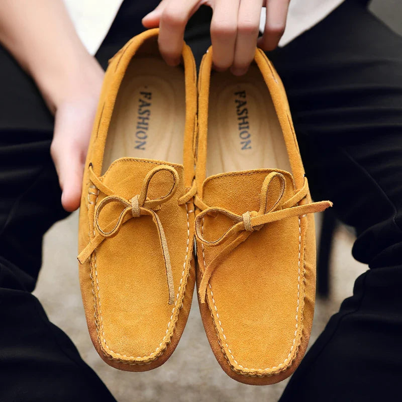 Loafers in Suede Casual Summer