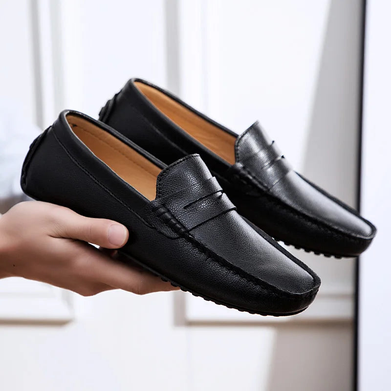 Loafers in Leather Casual Summer
