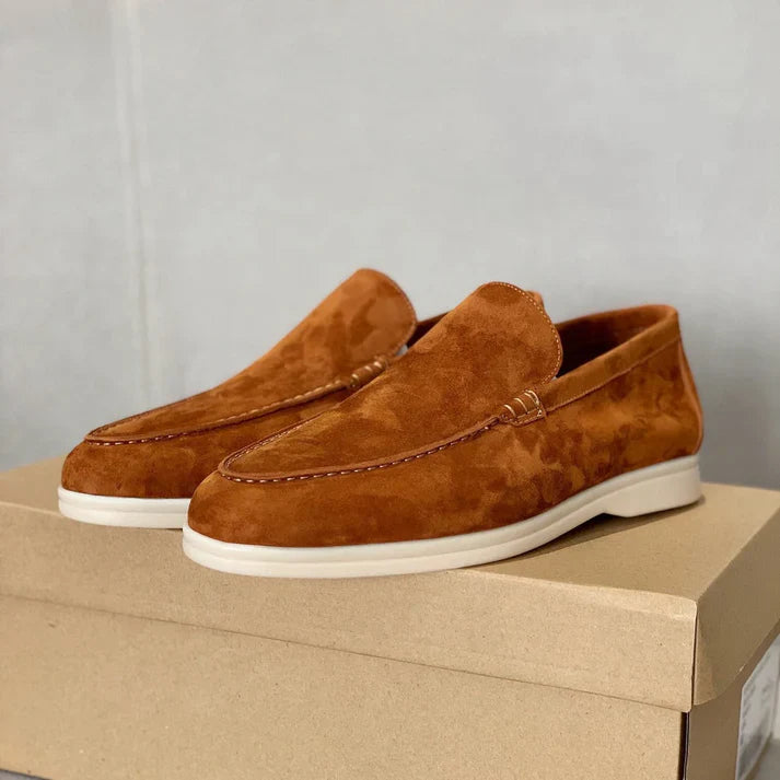 Mocassins chics en daim