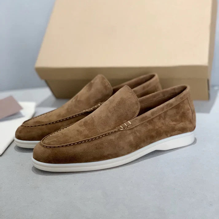 Mocassins chics en daim