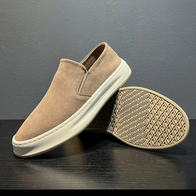 Loafers in Suede Comfortable