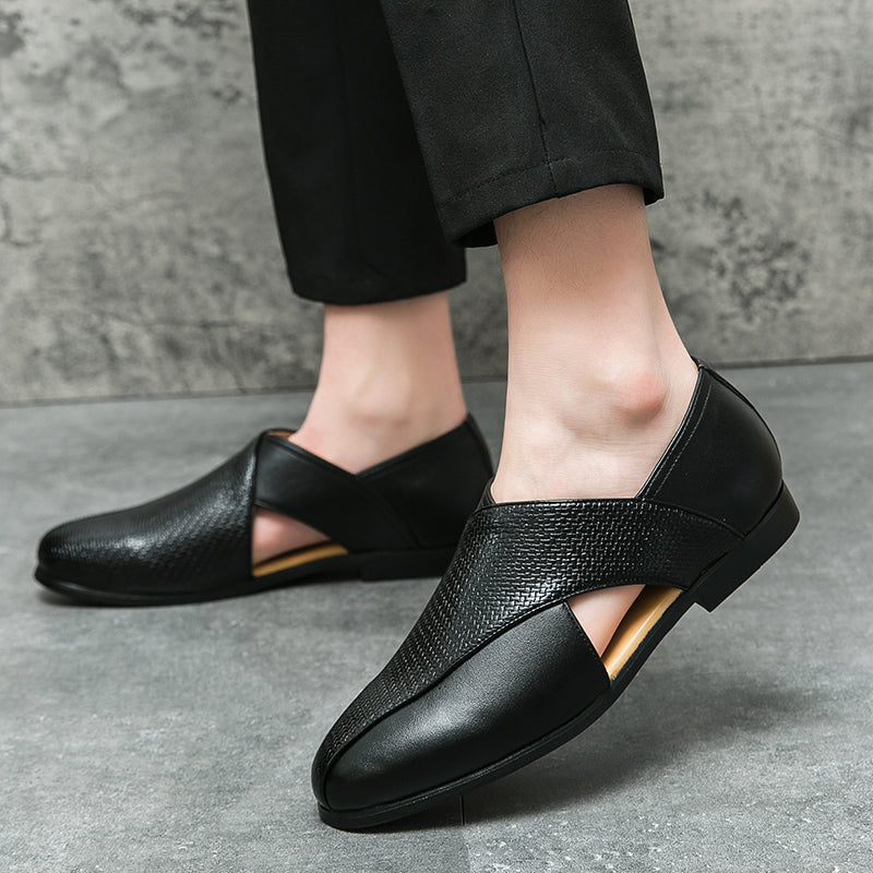 Loafers in Leather Vintage