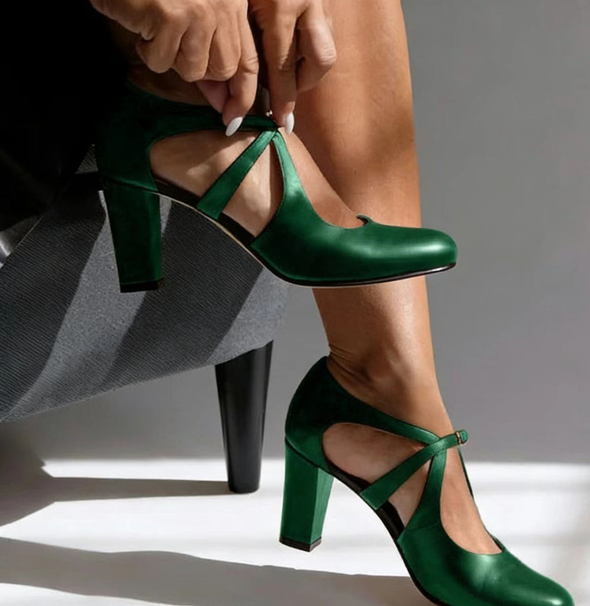 Camille™ | Escarpins Confortables en Cuir Véritable Élégants