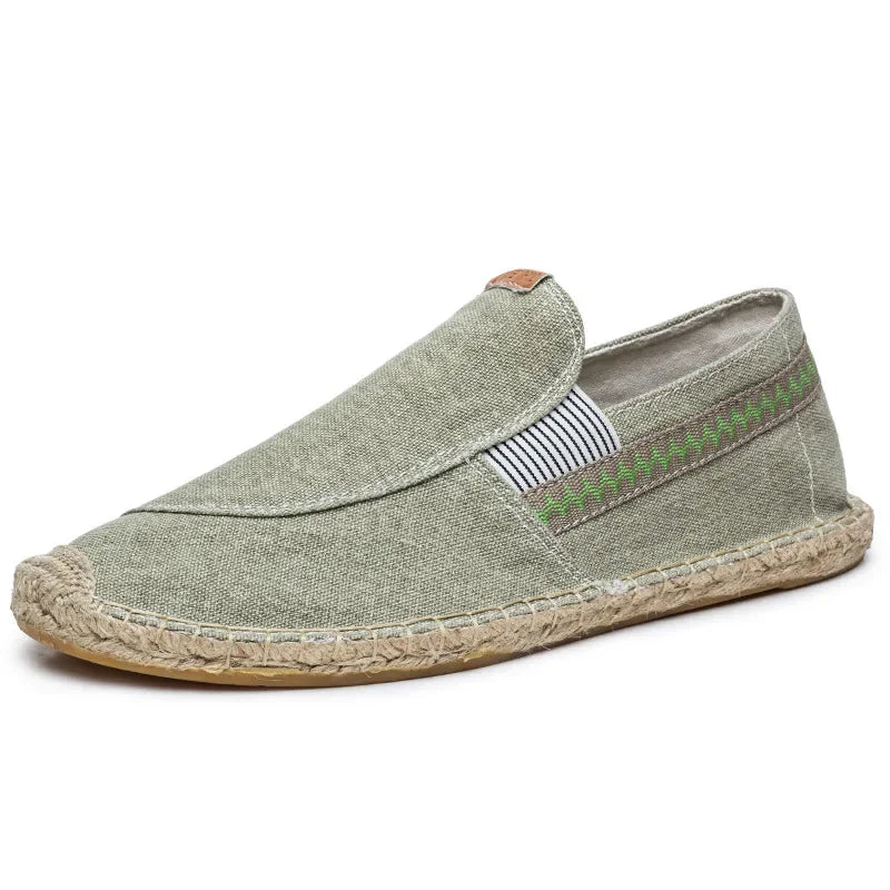 Espadrilles in Linen Elegant