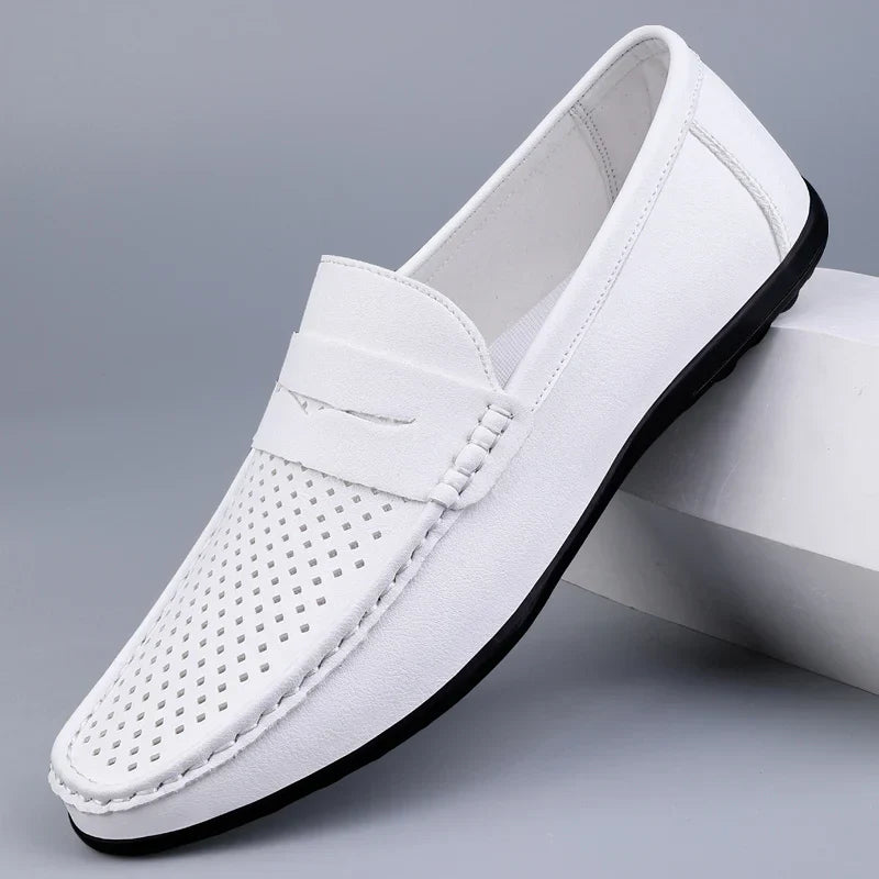 Loafers in Leather italien Classic