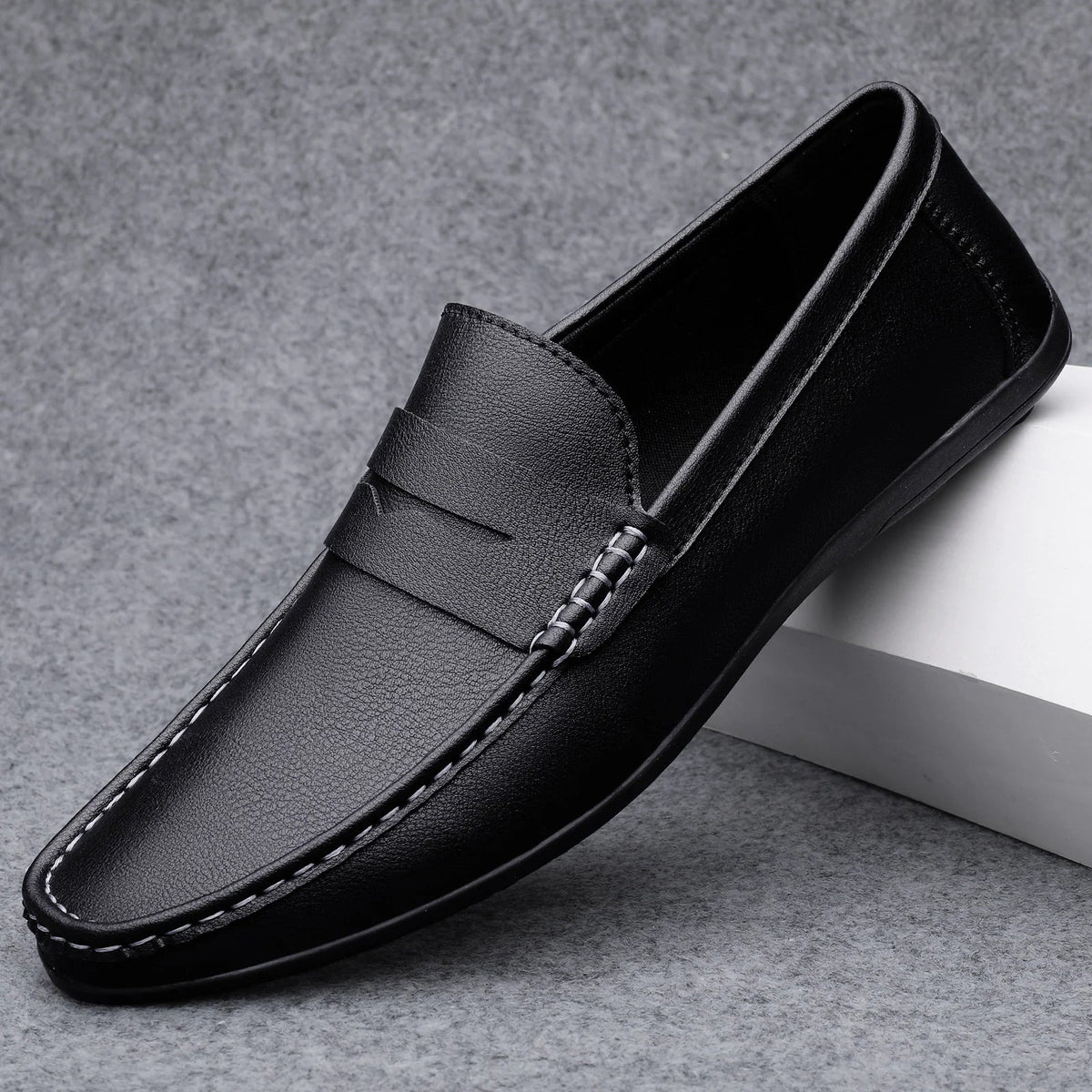 Loafers in Leather italien Classic