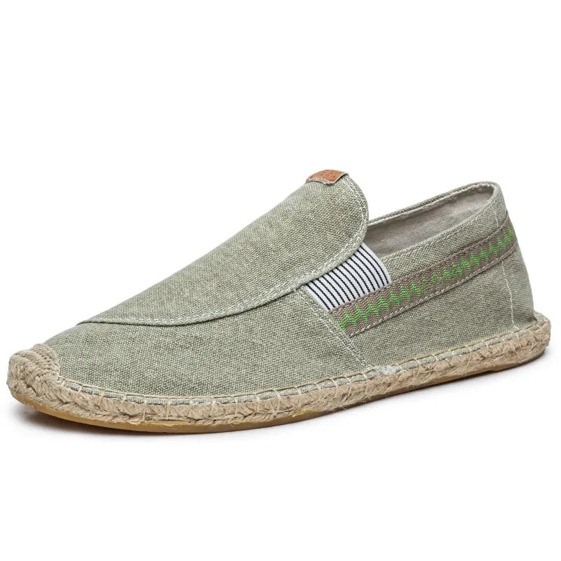 Espadrilles in Linen Elegant