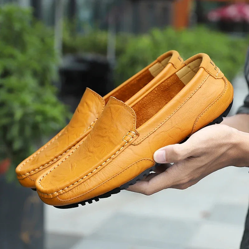 Loafers in Leather Vintage