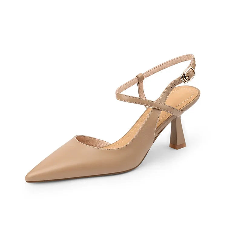 Zoe | Chaussures habillées à talon avec bride de cheville