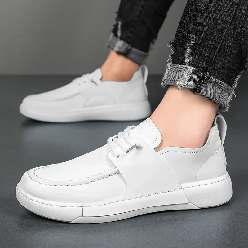 Baskets en cuir Italiennes Classics