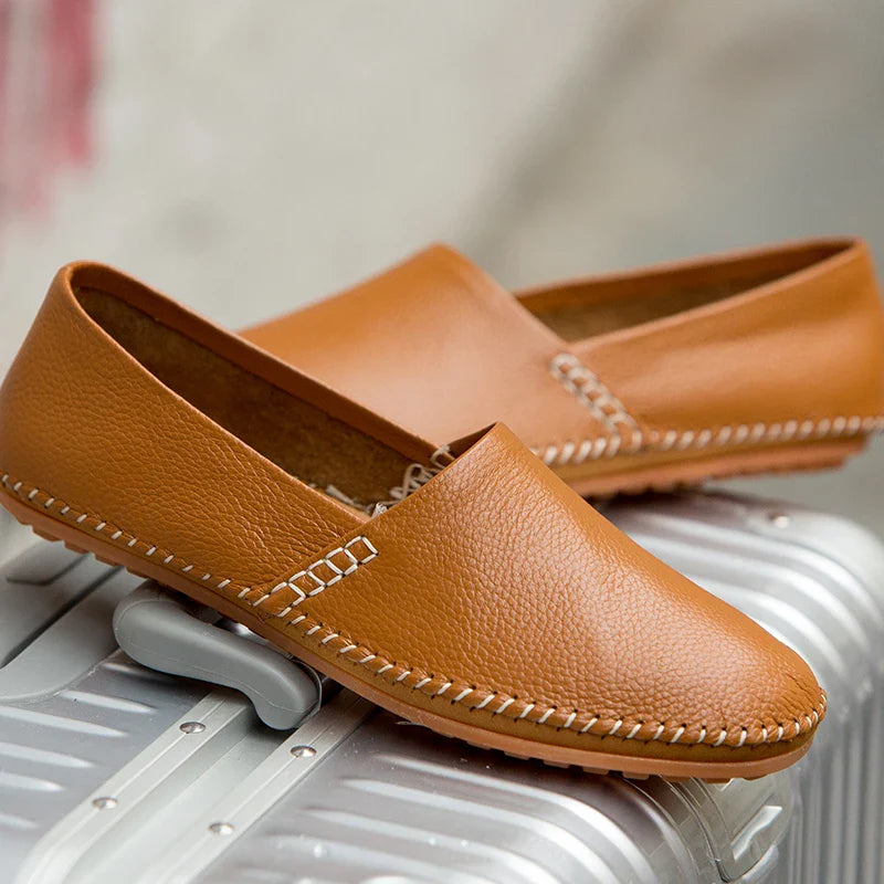 Loafers in Leather Lightweights