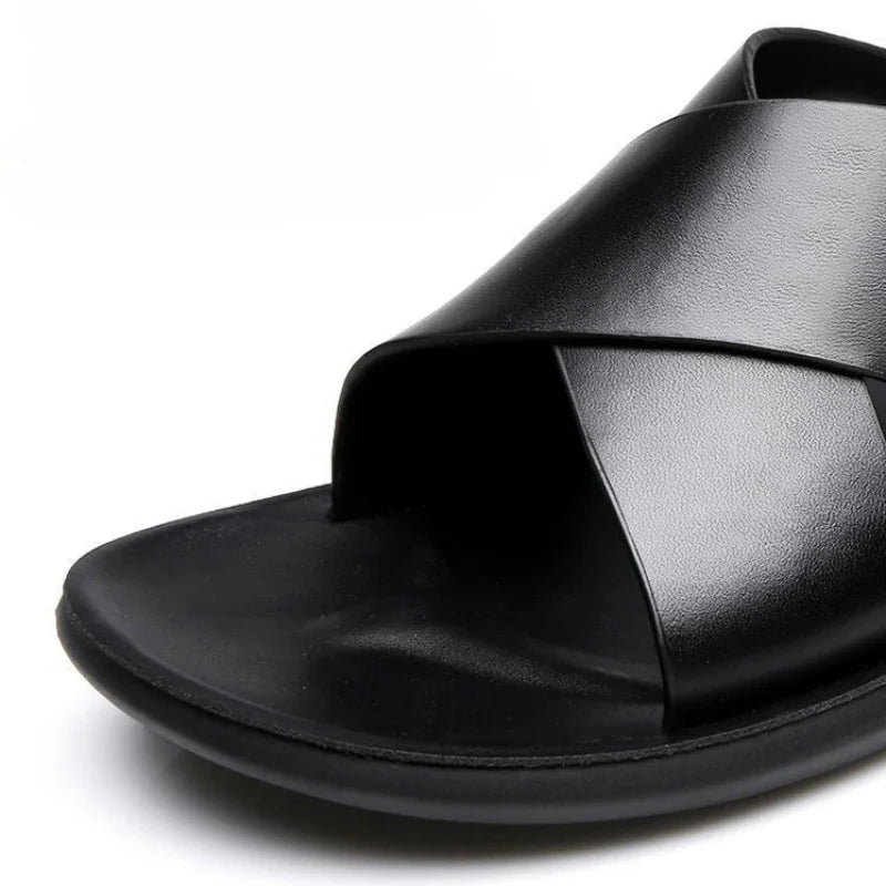 Sandals in Leather Elegantes
