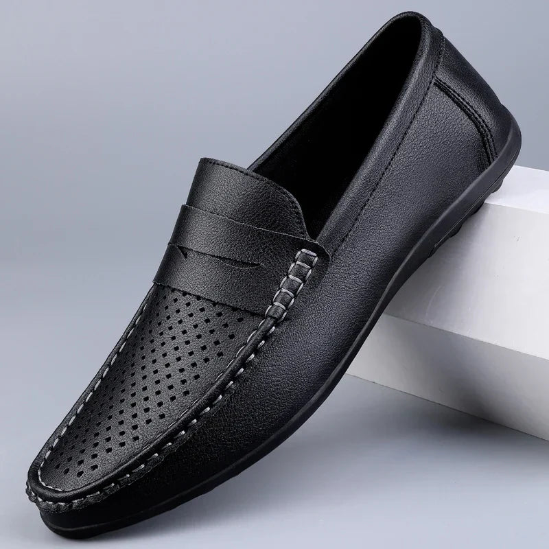 Loafers in Leather italien Classic