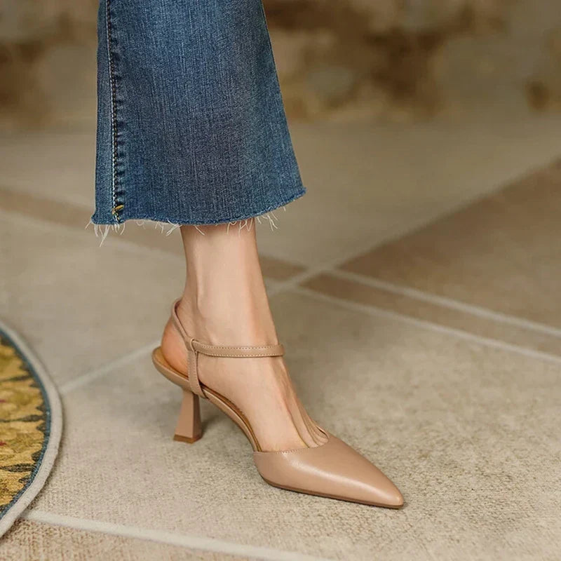 Zoe | Chaussures habillées à talon avec bride de cheville