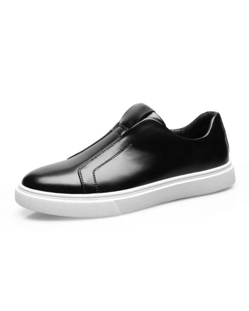 Shoes in Leather Casual enfiler
