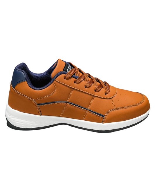 Sneakers in Leather Elegantes