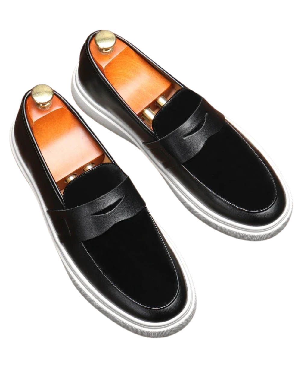 Loafers in Leather of Naples