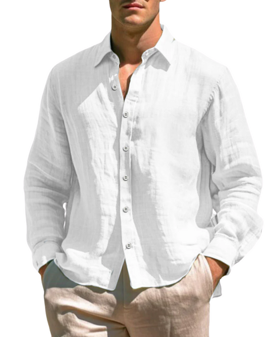 Chemise Lin Décontractée