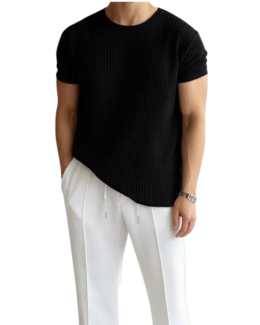 T-shirt en tricot élégant