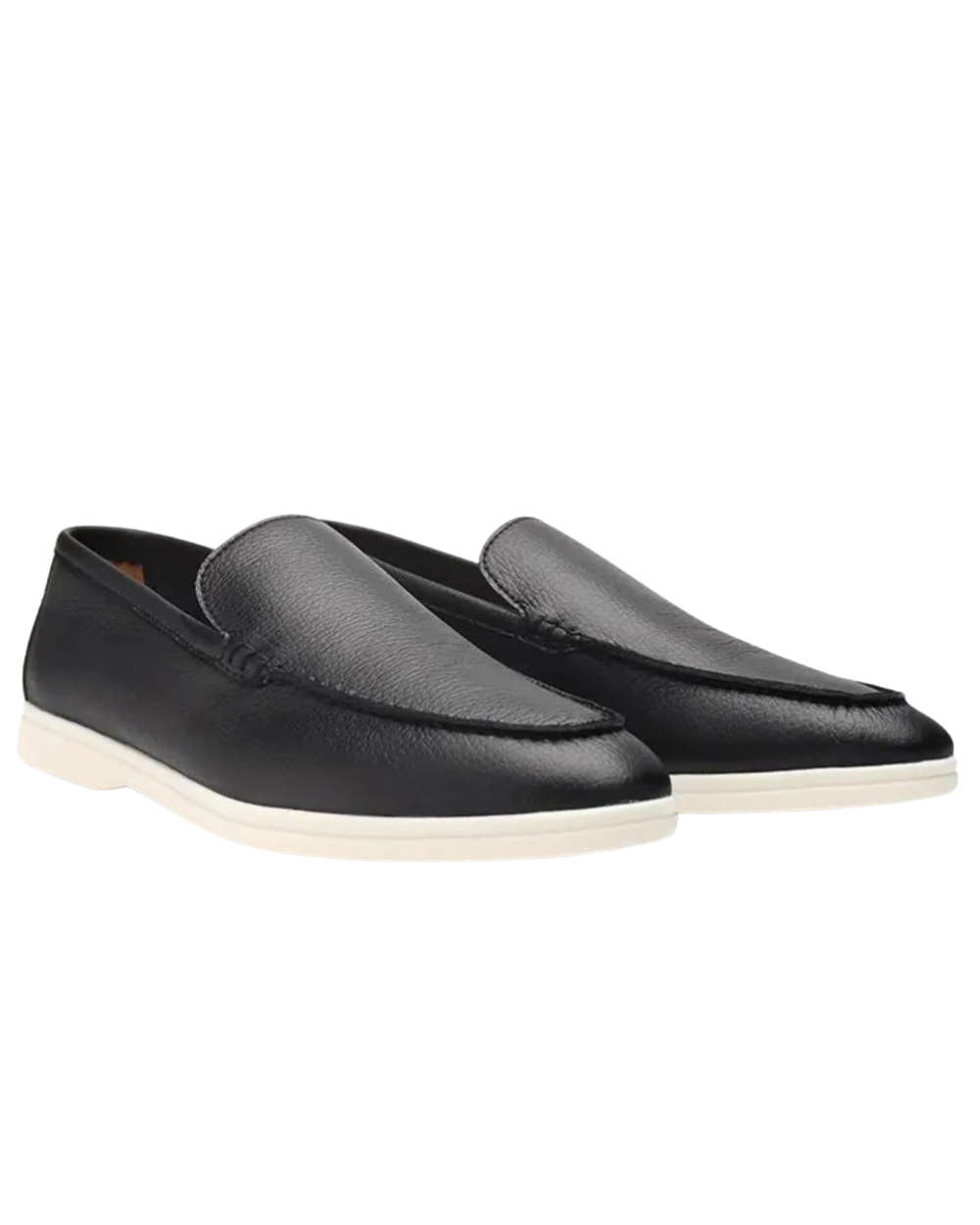 Loafers in Leather of vache