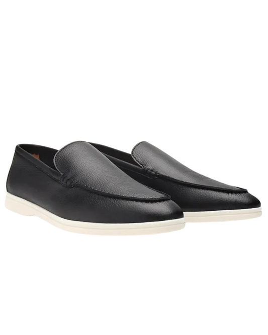 Loafers in Leather of vache