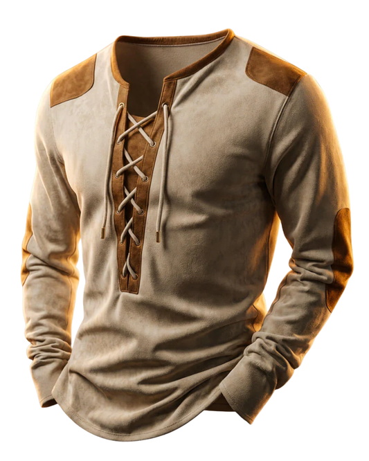 Shirt Henley Vintage