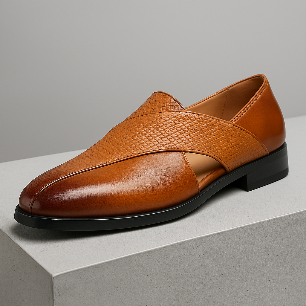 Loafers in Leather Vintage