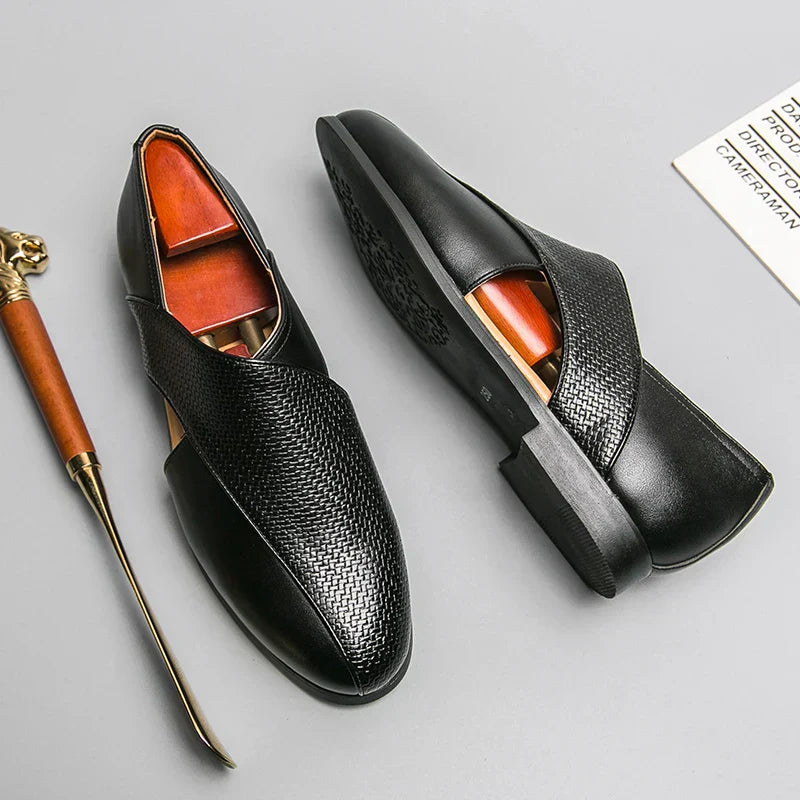 Loafers in Leather Vintage