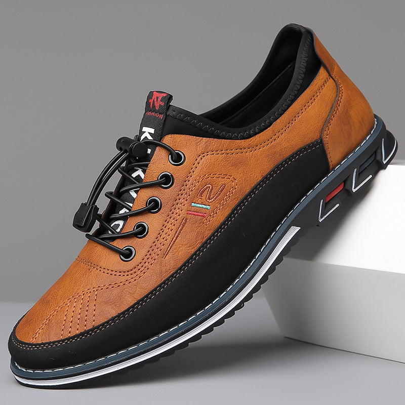 Shoes Oxford in Leather of qualité Handcrafted