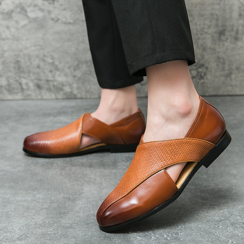 Loafers in Leather Vintage