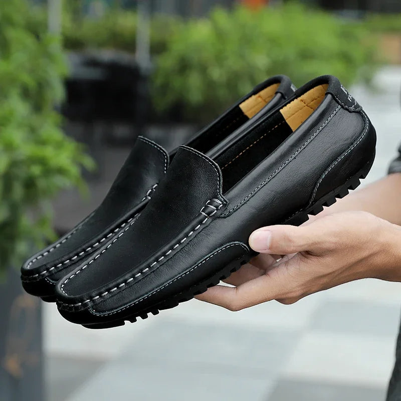 Loafers in Leather Vintage
