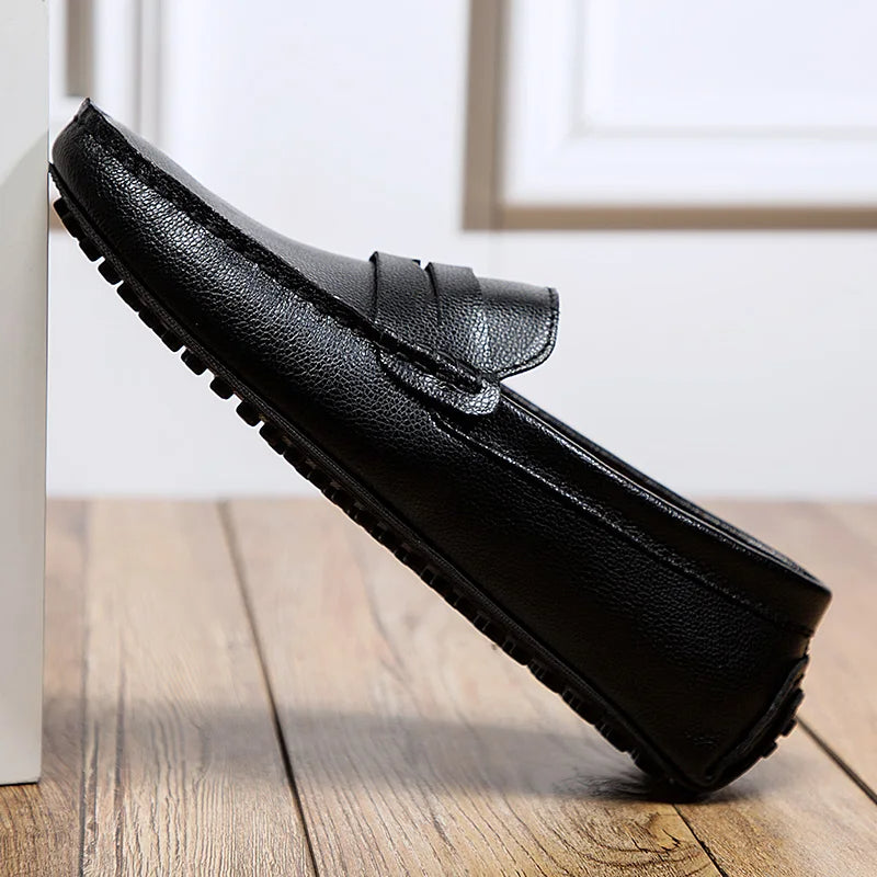 Loafers in Leather Casual Summer