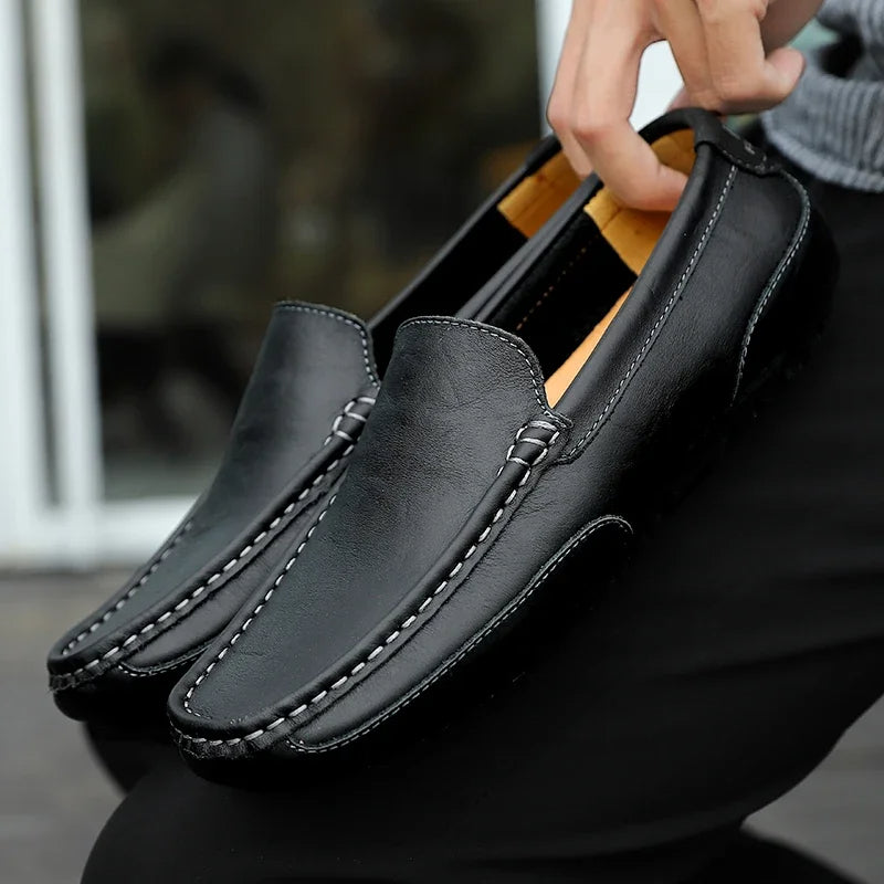 Loafers in Leather Vintage
