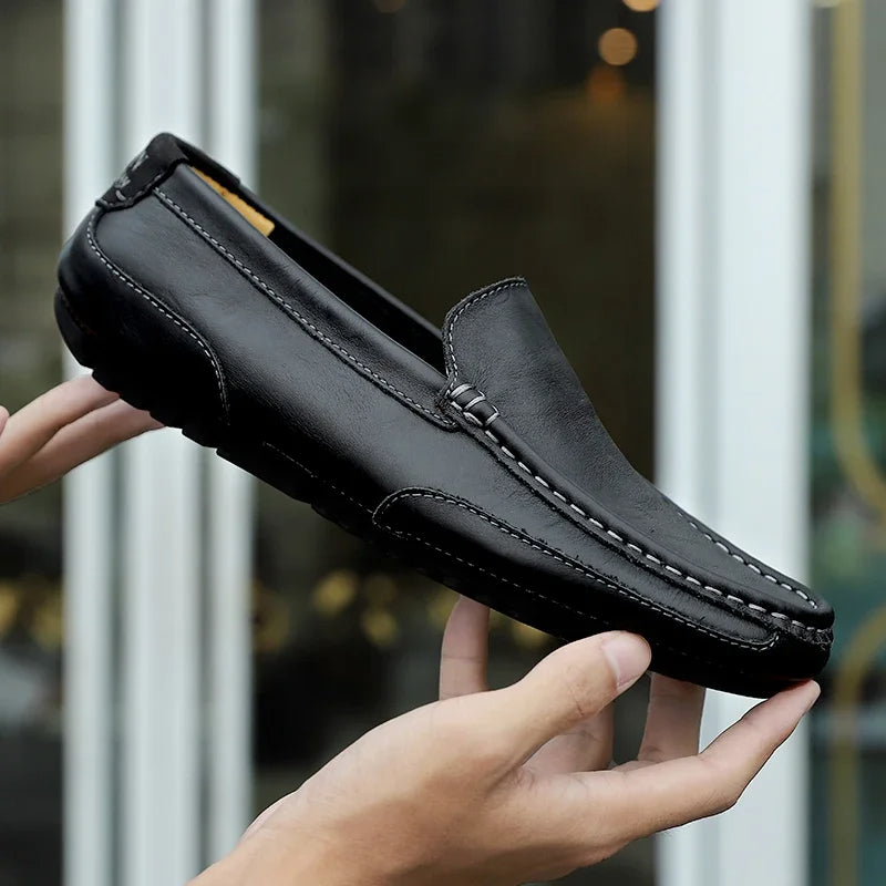 Loafers in Leather Vintage