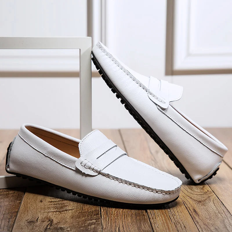 Loafers in Leather Casual Summer