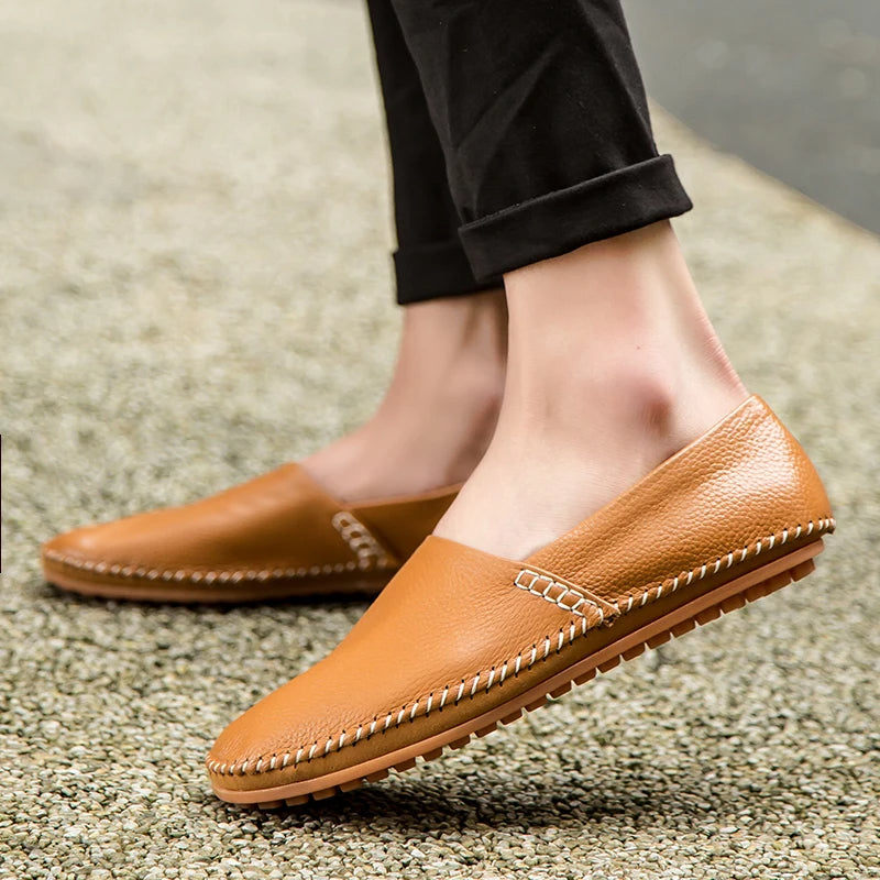 Loafers in Leather Lightweights