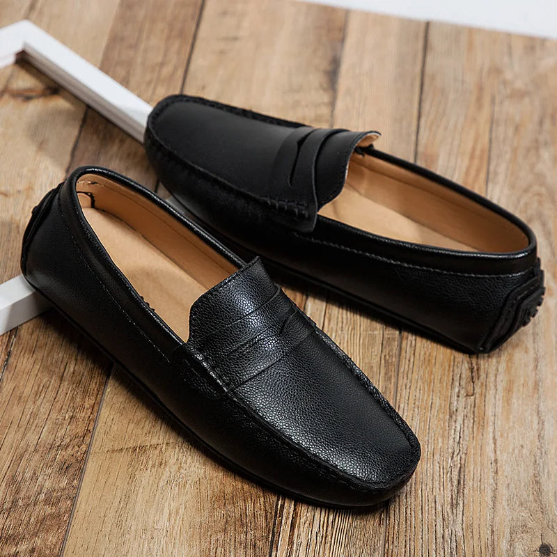 Loafers in Leather Casual Summer