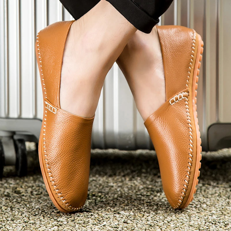 Loafers in Leather Lightweights