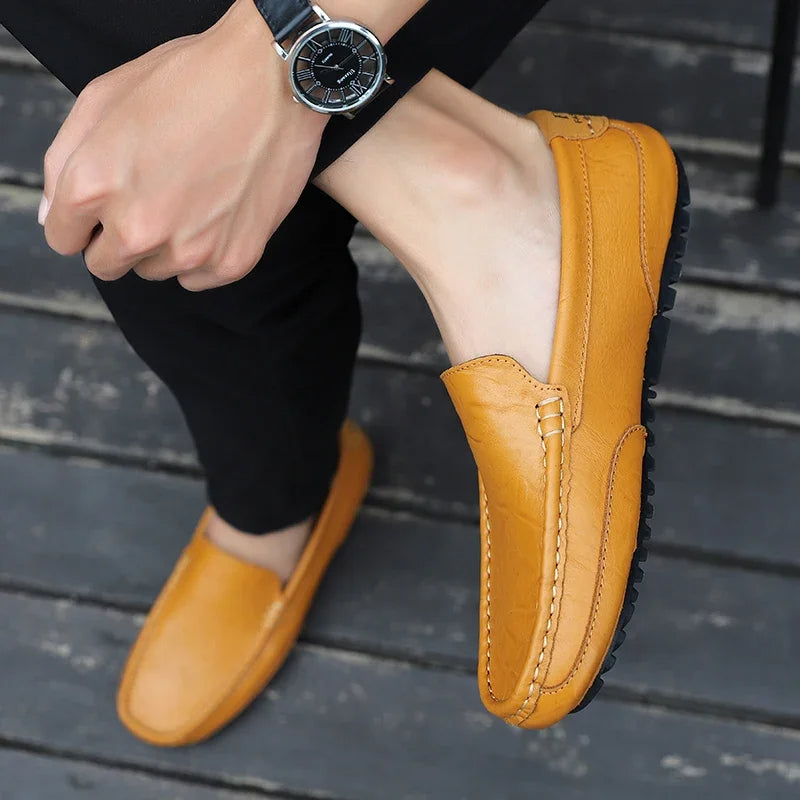 Loafers in Leather Vintage
